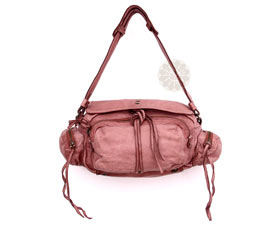 Vogue Crafts and Designs Pvt. Ltd. manufactures Fancy Pink String Handbag at wholesale price.
